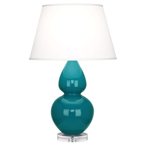 A753X Peacock Double Gourd Table Lamp