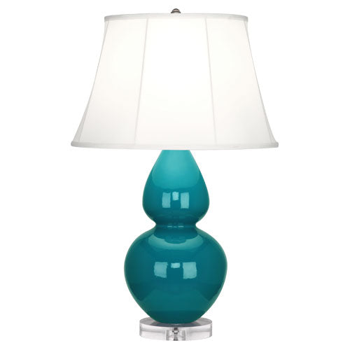 A753 Peacock Double Gourd Table Lamp