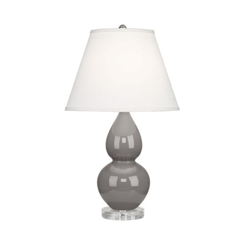 A770X Smokey Taupe Small Double Gourd Accent Lamp