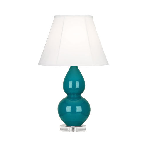 A773 Peacock Small Double Gourd Accent Lamp