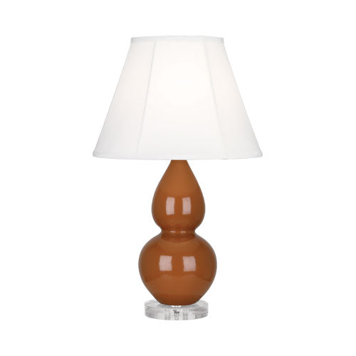 A779 Cinnamon Small Double Gourd Accent Lamp