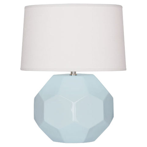 BB01 Baby Blue Franklin Table Lamp