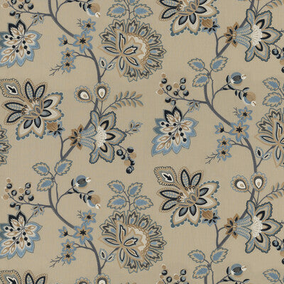 Burford Embroidery-Blue