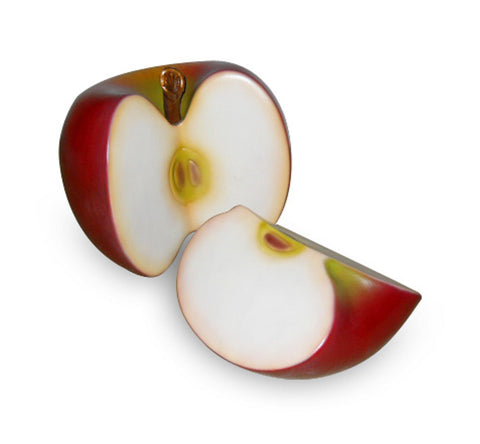 Sliced Apples with Ceramic Stem