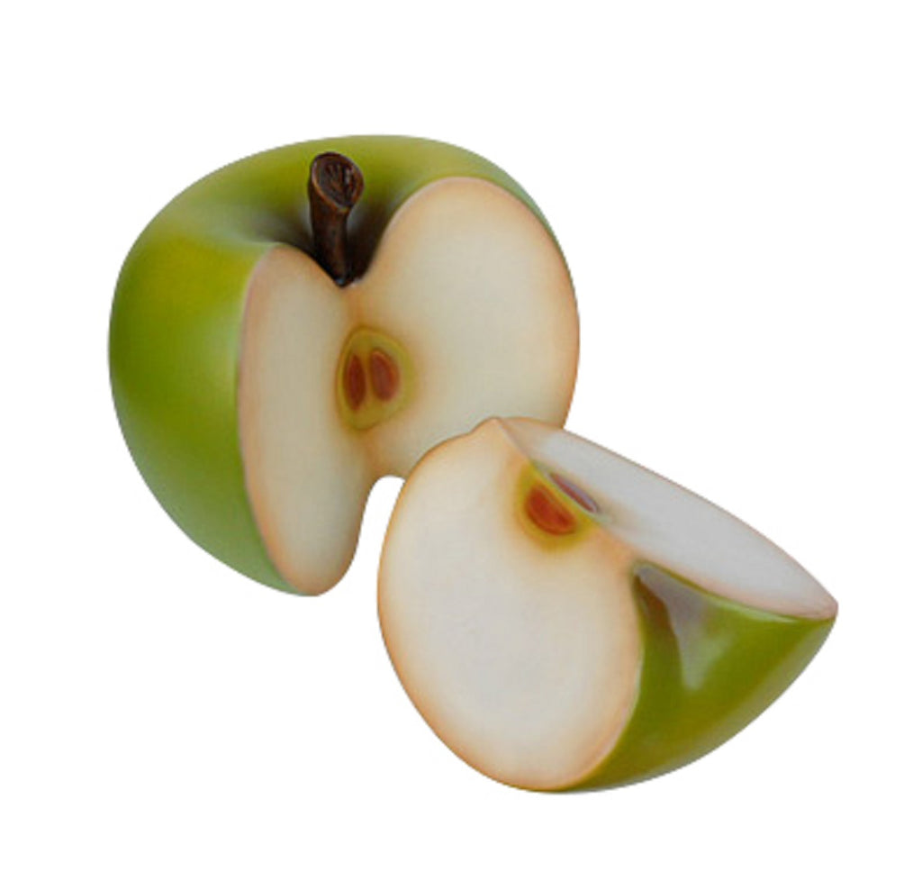 Sliced Apples with Ceramic Stem