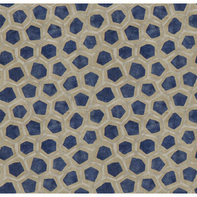 Hexagon Velvet-Sapphire