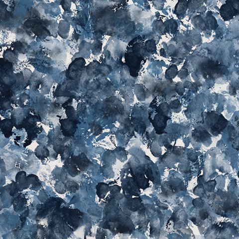 Handprints by Juliette-Galaxy Blue Non-Woven Vellum