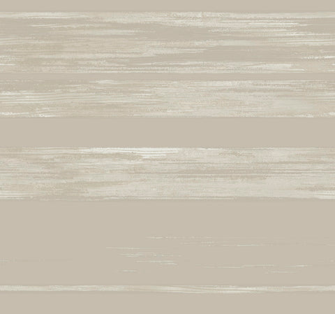 KT2153 Horizontal Dry Brush Wallpaper-Taupe