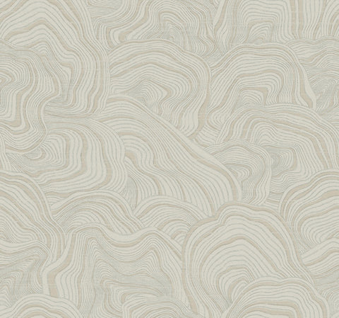 KT2164 Geodes Wallpaper-Taupe