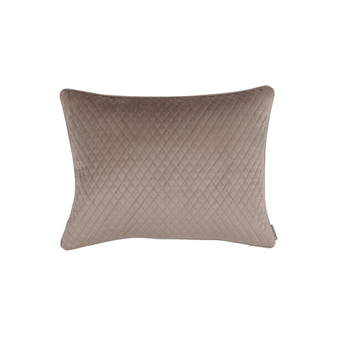 Valentina Quilted Standard Pillow Buff 20x26
