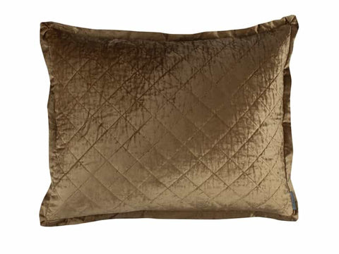 Chloe Standard Pillow / Straw Velvet 20X26