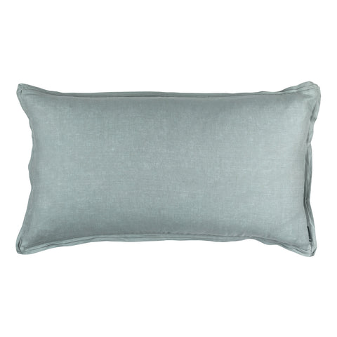 Bloom King Double Flange Pillow Sky Linen 20X36 (Insert Included)