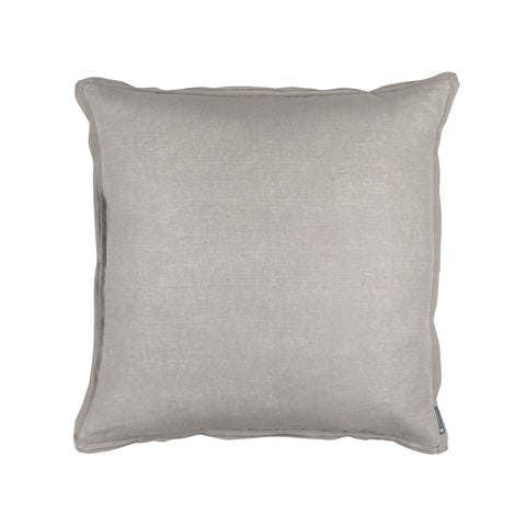 Bloom Euro Double Flange Pillow Raffia Linen 26X26 (Insert Included)