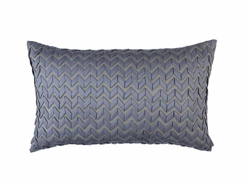 Ultra Pillow Pewter S&S/Pewter Ribbon 18X30