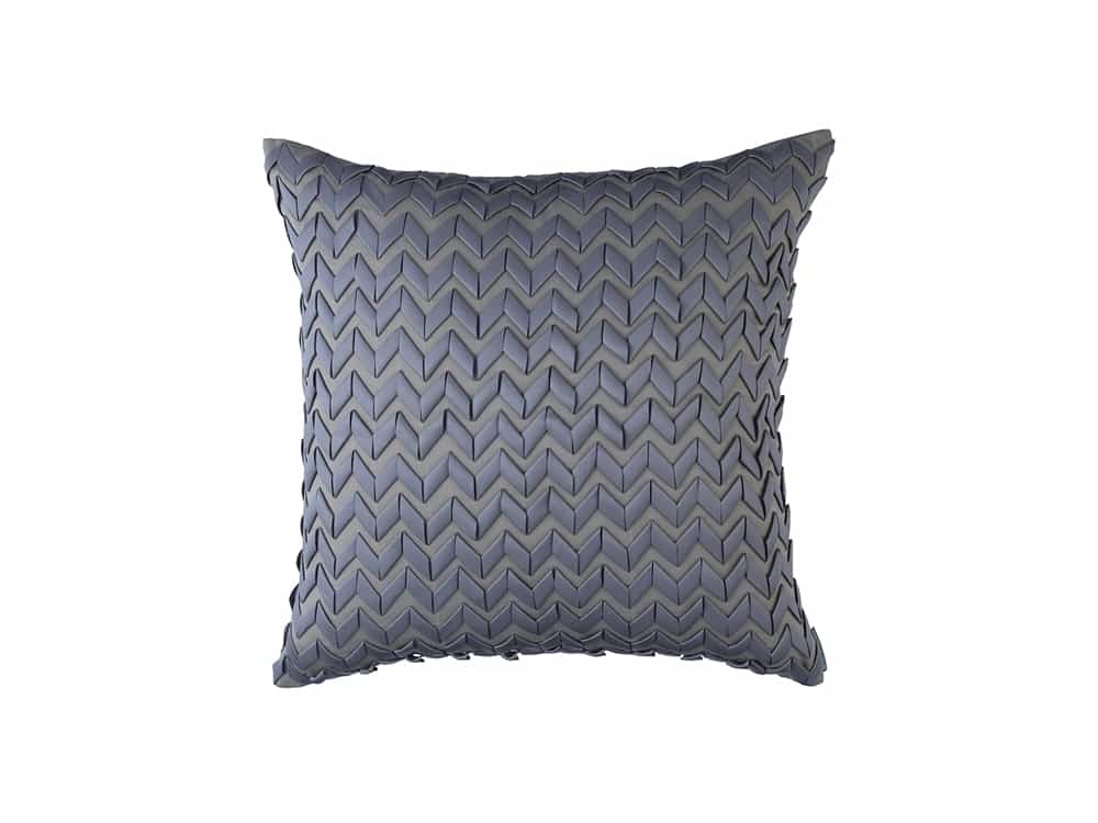 Ultra Pillow Pewter S&S/Pewter Ribbon 24X24