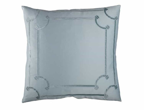 Vendome European Pillow / Sea Foam S&S / Sea Foam Velvet 26X26