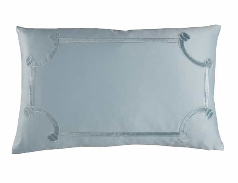 Vendome Sm. Rect. Pillow / Sea Foam S&S / Sea Foam Velvet 14X22