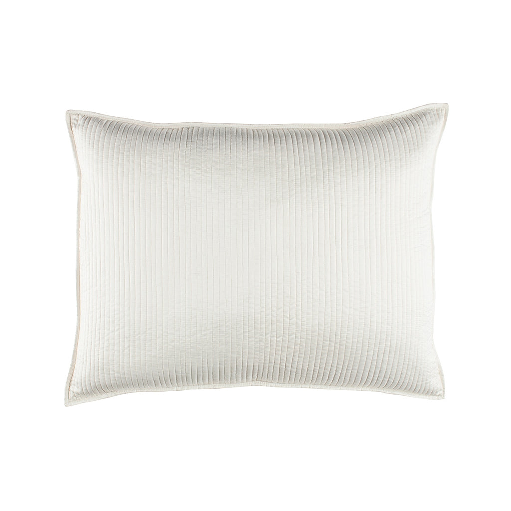 Retro Standard Pillow / Ivory S&S 20X26