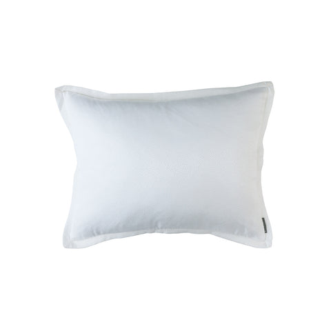 Gia Std Pillow Ivory Cotton & Silk 20X26