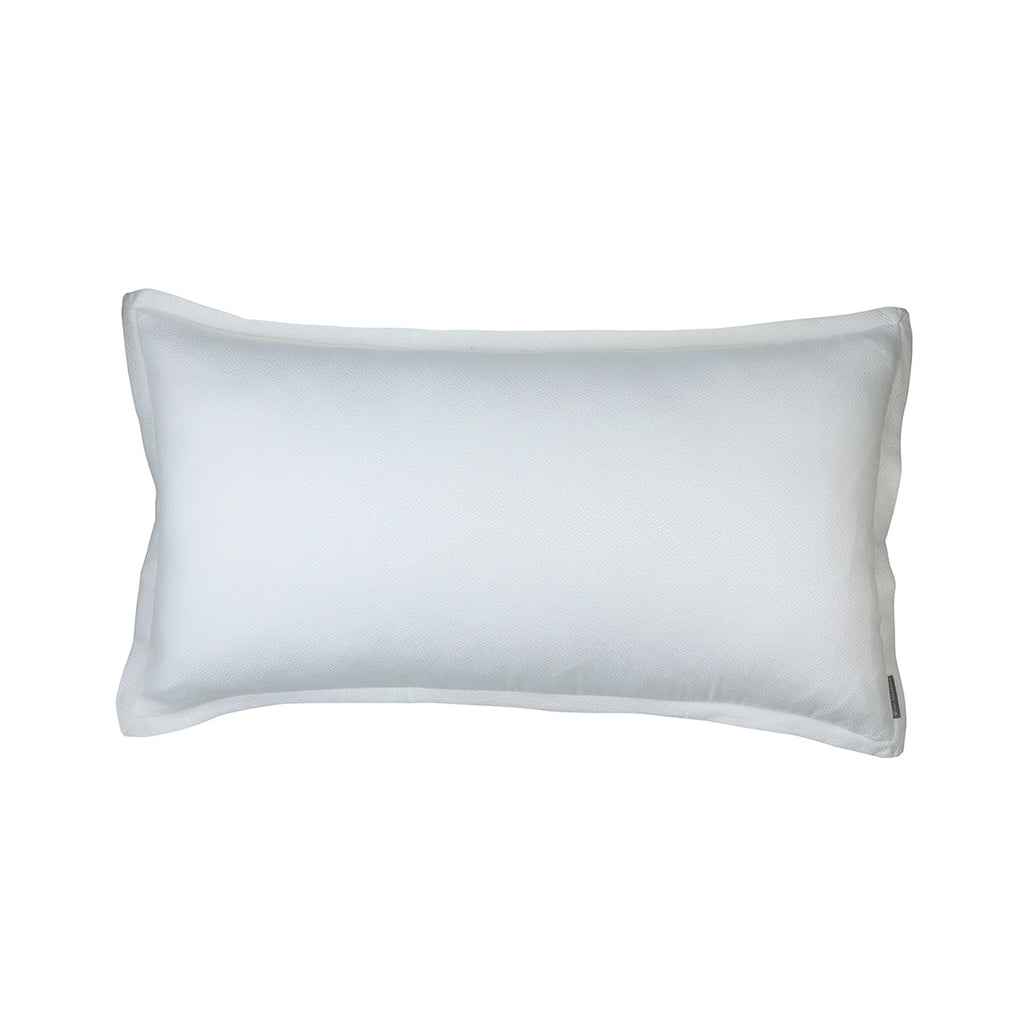 Gia King Pillow Ivory Cotton & Silk 20X36