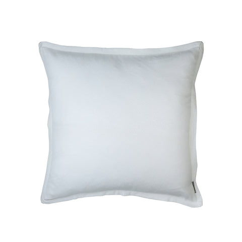 Gia Euro Pillow Ivory Cotton & Silk 26X26