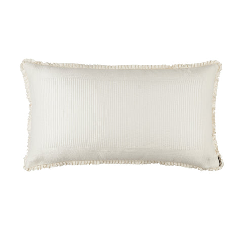 Battersea King Pillow / Ivory S&S 20X36