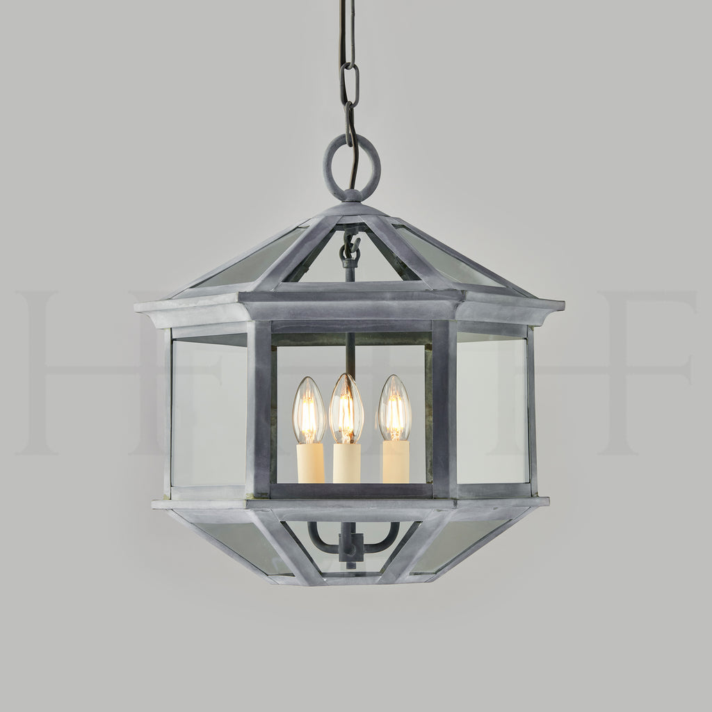 Alex Hanging Lantern Small with 3 Way Fitting