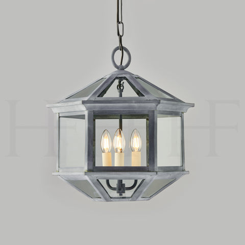 Alex Hanging Lantern Small with 3 Way Fitting