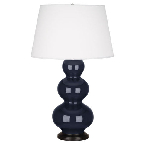 MB41X Midnight Triple Gourd Table Lamp