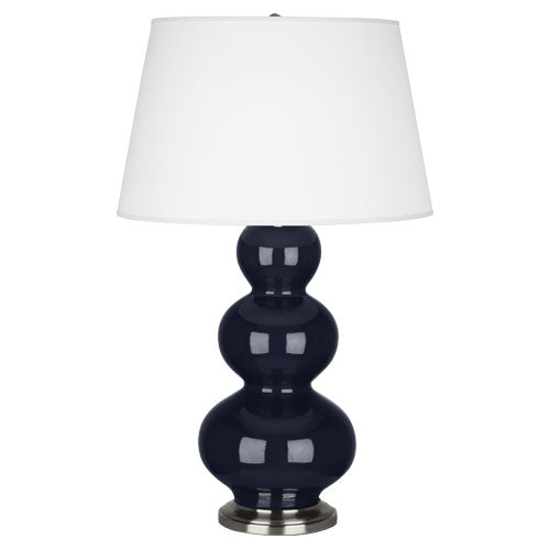 MB42X Midnight Triple Gourd Table Lamp