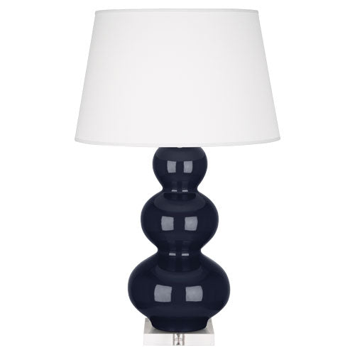 MB43X Midnight Triple Gourd Table Lamp