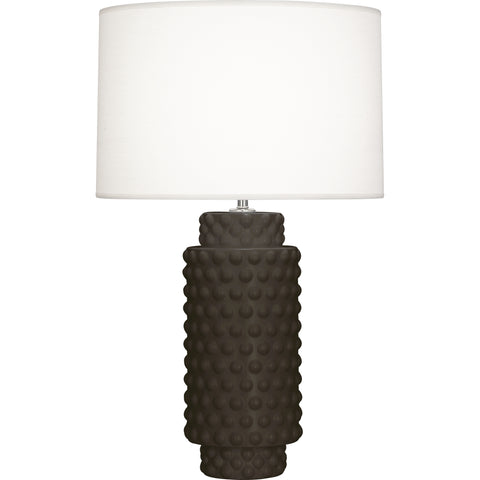 MCF08 Matte Coffee Dolly Table Lamp