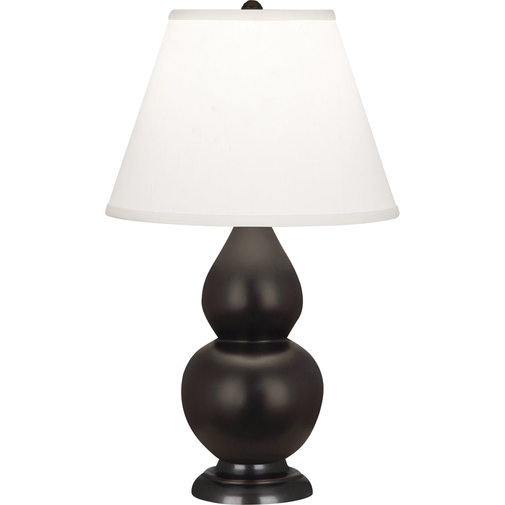 MCF51 Matte Coffee Small Double Gourd Accent Lamp