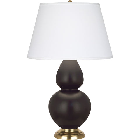 MCF55 Matte Coffee Double Gourd Table Lamp