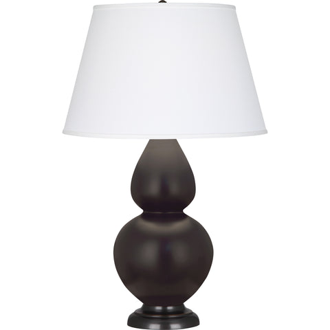 MCF57 Matte Coffee Double Gourd Table Lamp