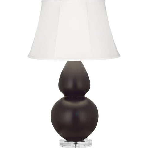 MCF61 Matte Coffee Double Gourd Table Lamp