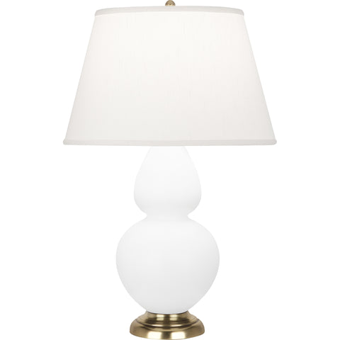MLY55 Matte Lily Double Gourd Table Lamp