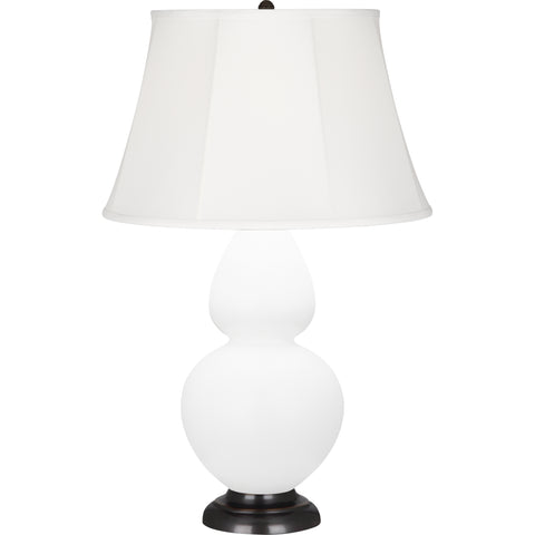 MLY56 Matte Lily Double Gourd Table Lamp