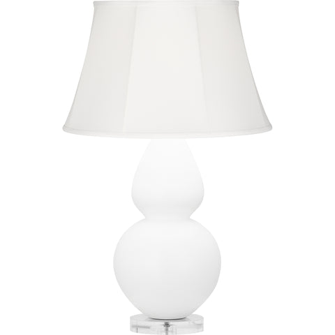 MLY61 Matte Lily Double Gourd Table Lamp