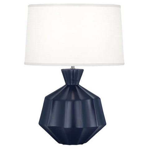 MMB17 Matte Midnight Blue Orion Table Lamp