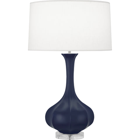 MMB96 Matte Midnight Blue Pike Table Lamp