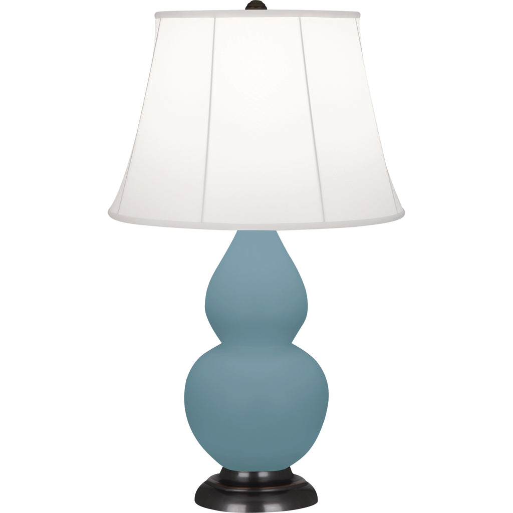 MOB11 Matte Steel Blue Small Double Gourd Accent Lamp