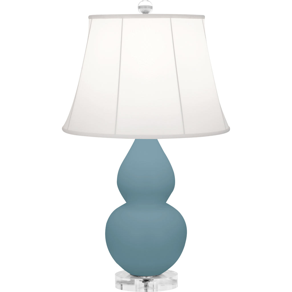 MOB13 Matte Steel Blue Small Double Gourd Accent Lamp