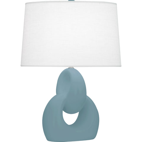 MOB81 Matte Steel Blue Fusion Table Lamp