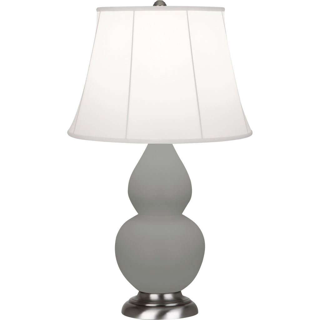 MST12 Matte Smoky Taupe Small Double Gourd Accent Lamp