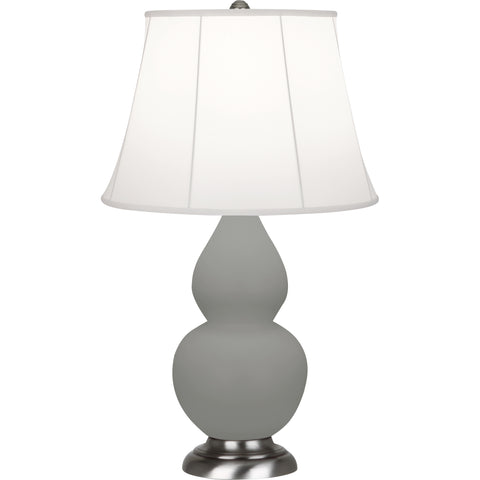 MST12 Matte Smoky Taupe Small Double Gourd Accent Lamp