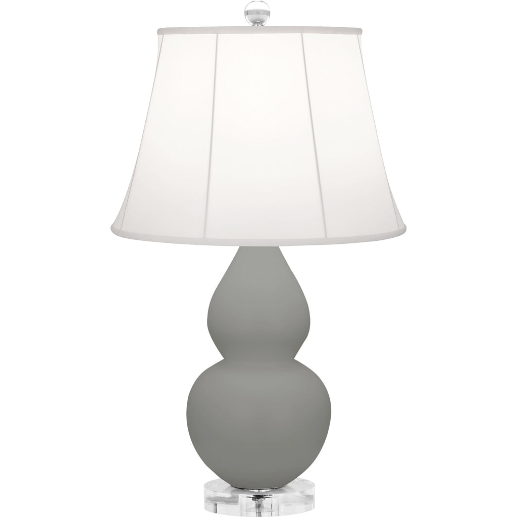 MST13 Matte Smoky Taupe Small Double Gourd Accent Lamp