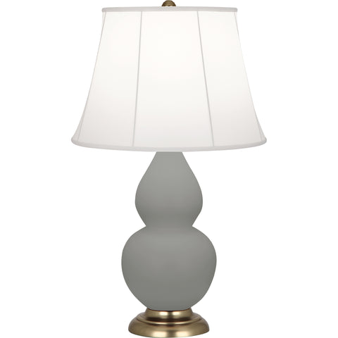 MST14 Matte Smoky Taupe Small Double Gourd Accent Lamp