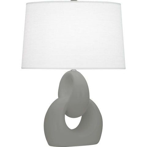 MST81 Matte Smoky Taupe Fusion Table Lamp