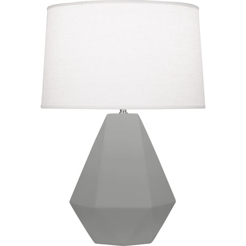 MST97 Matte Smoky Taupe Delta Table Lamp